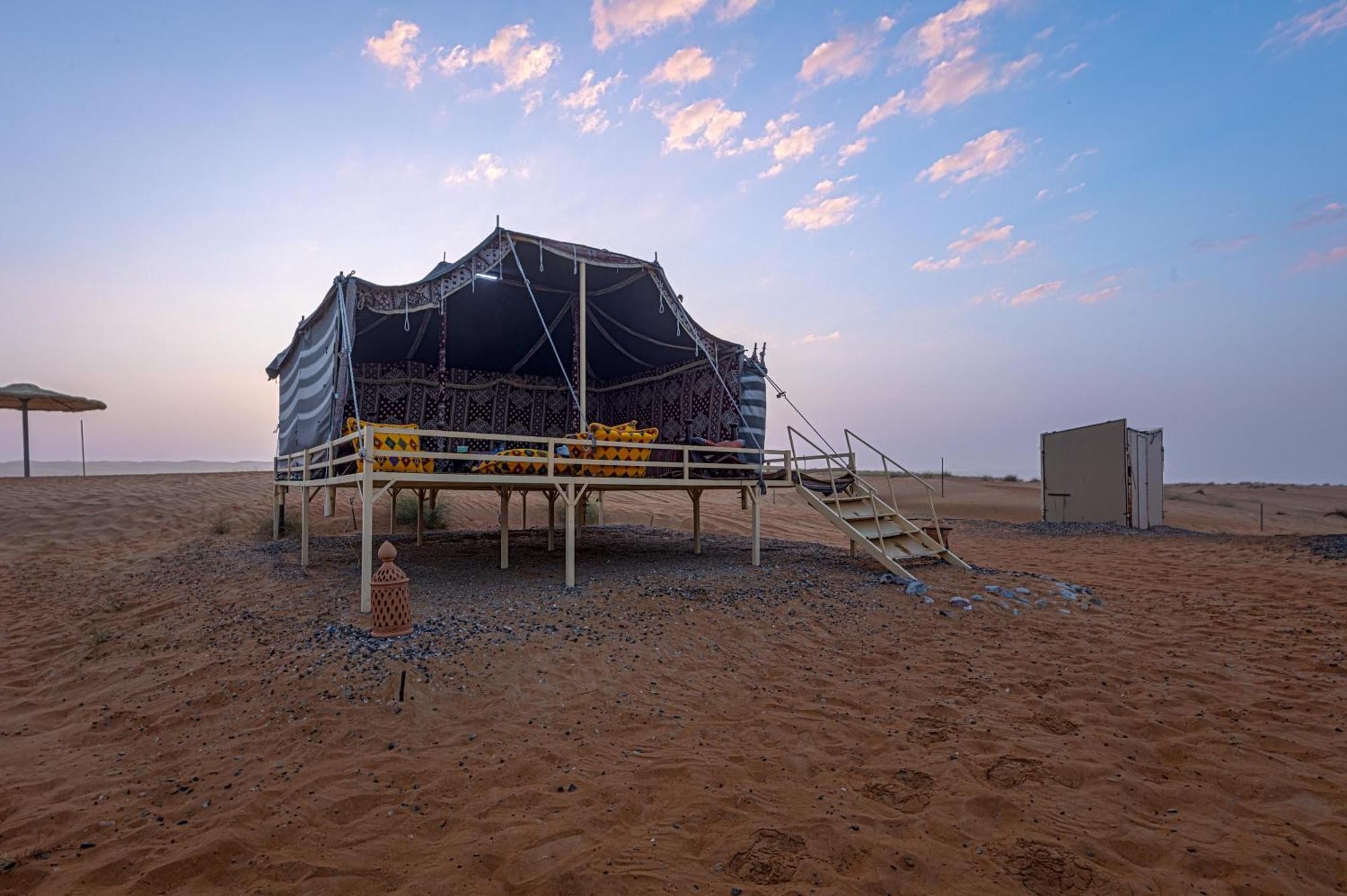 Safari-Glamping Hotell Al Wāşil Exteriör bild