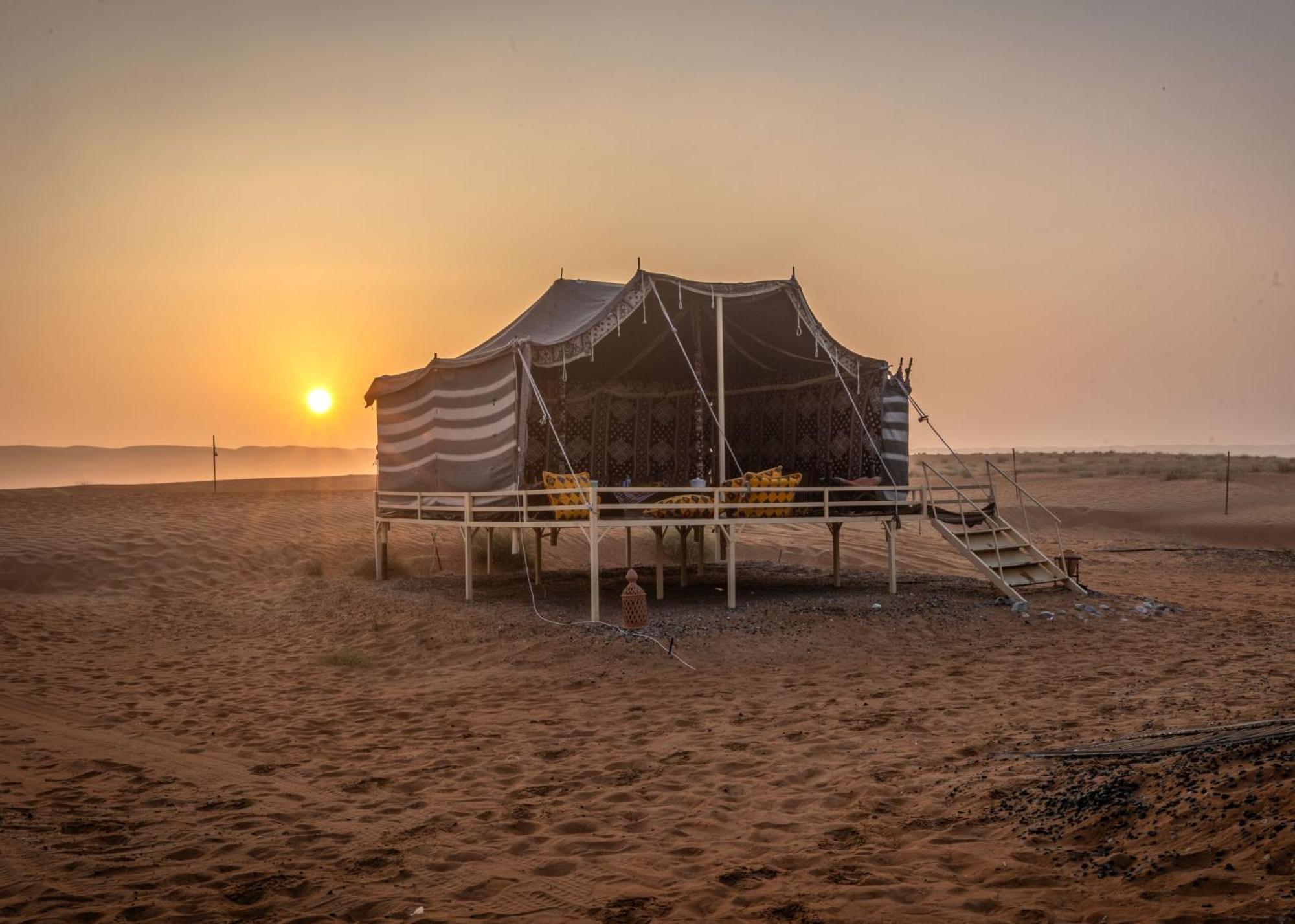 Safari-Glamping Hotell Al Wāşil Exteriör bild