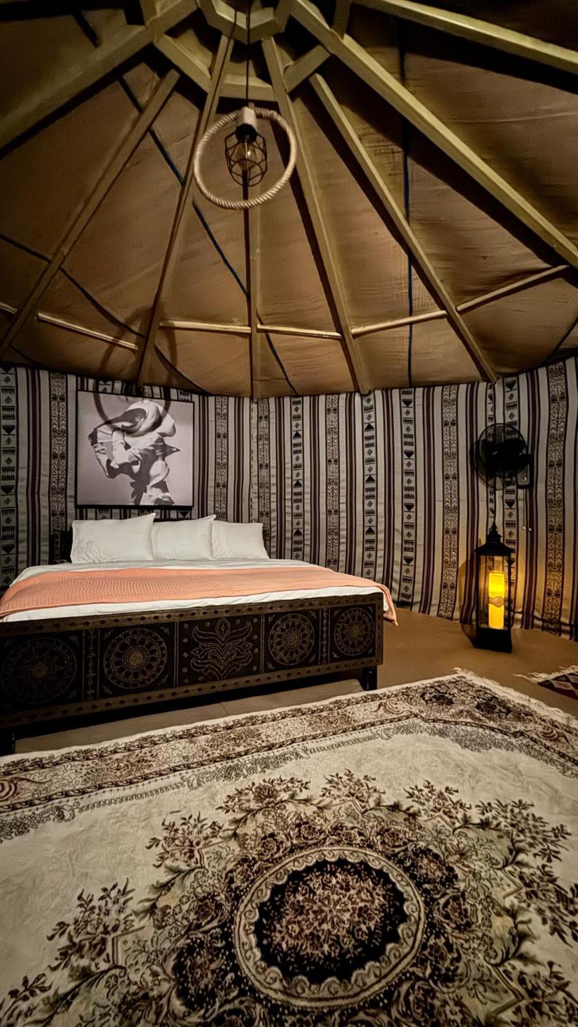 Safari-Glamping Hotell Al Wāşil Exteriör bild