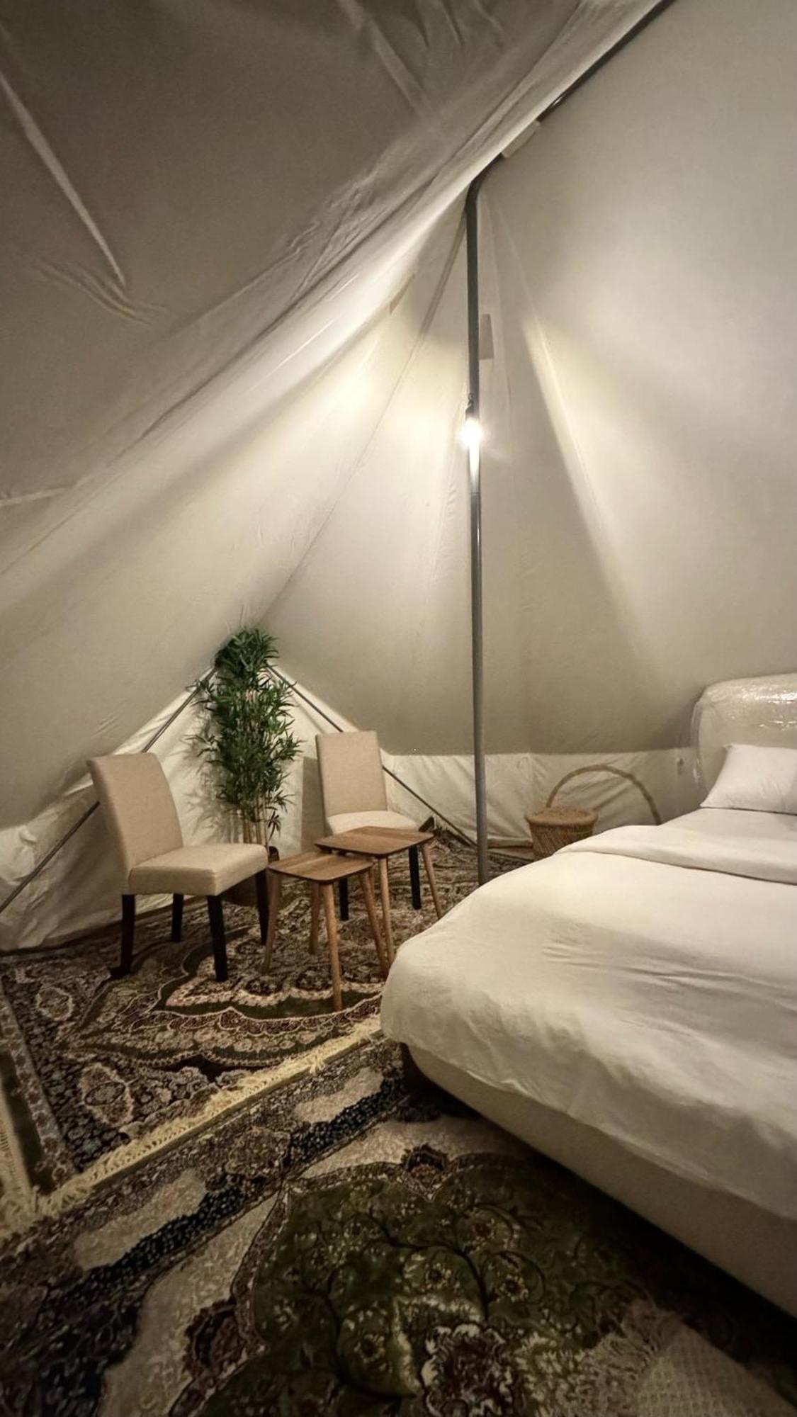 Safari-Glamping Hotell Al Wāşil Exteriör bild
