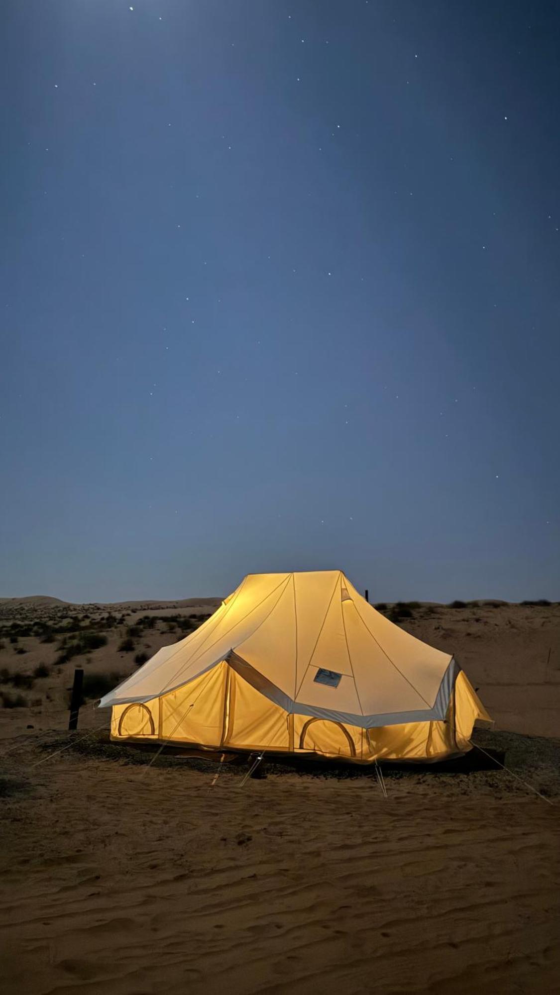 Safari-Glamping Hotell Al Wāşil Exteriör bild